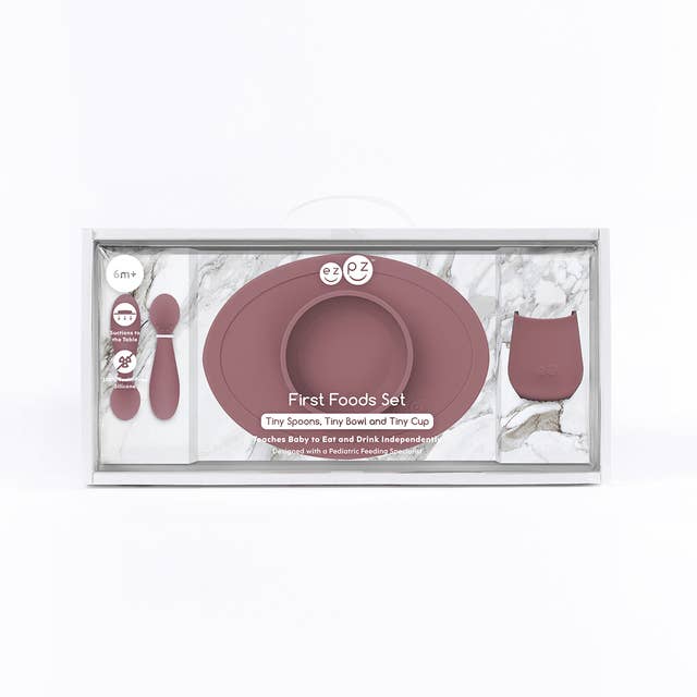 First Food Set Mauve Tiny