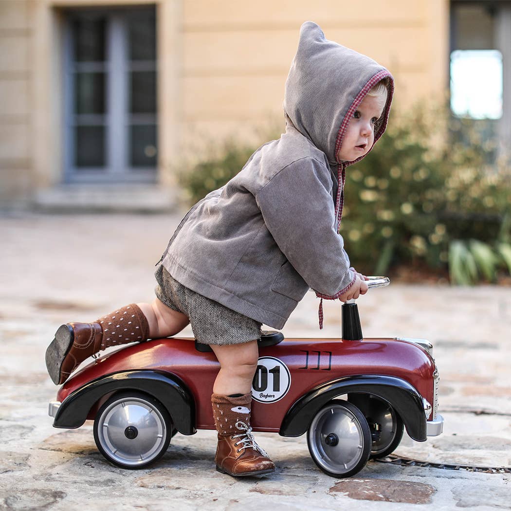 Dark Red Ride-On For Children - Speedster Collection