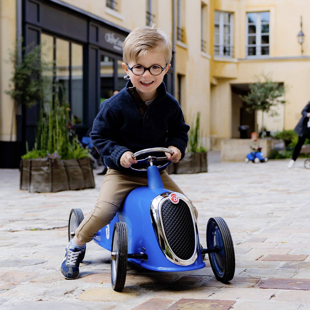 Maxi Blue Ride-On For Children - Riders Collection