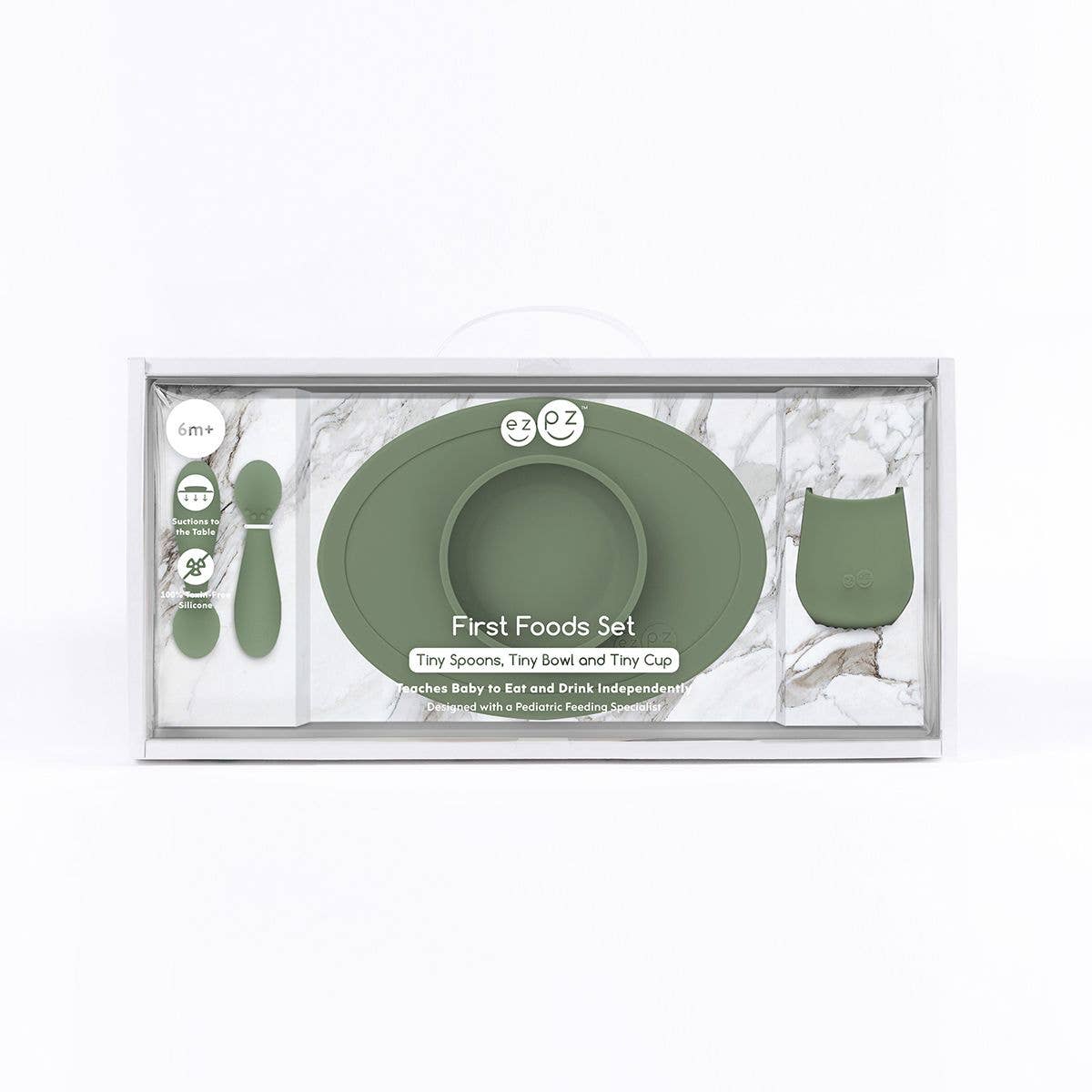First Food Set Olive Tiny