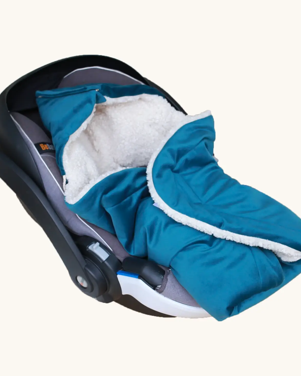 Car Seat Swaddle - Azzuro
