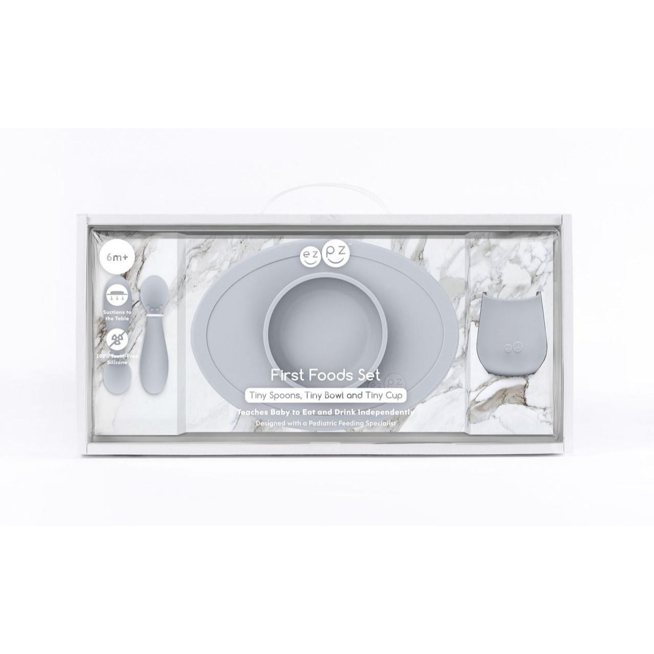 First Food Set Pewter Tiny