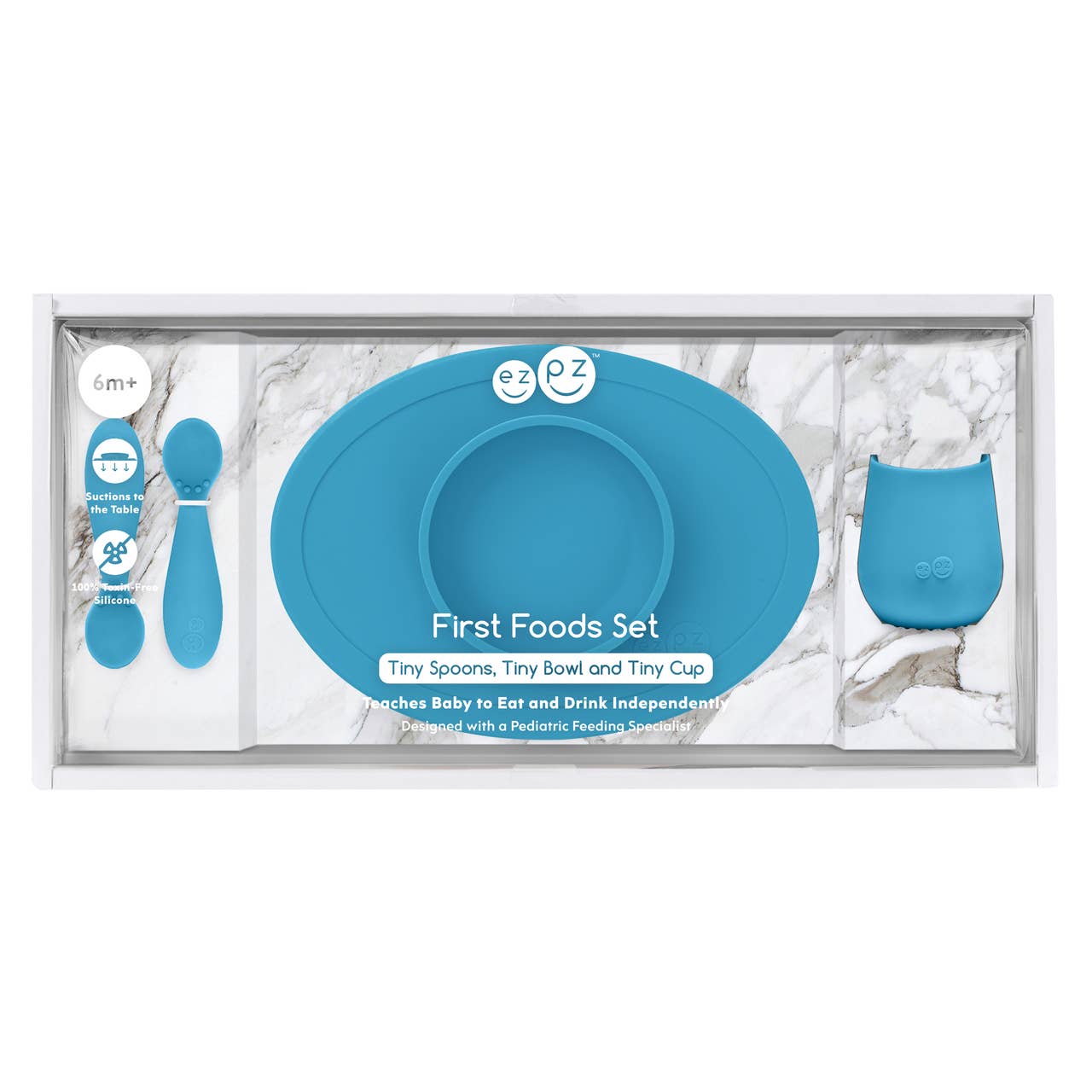 First Food Set Blue Tiny