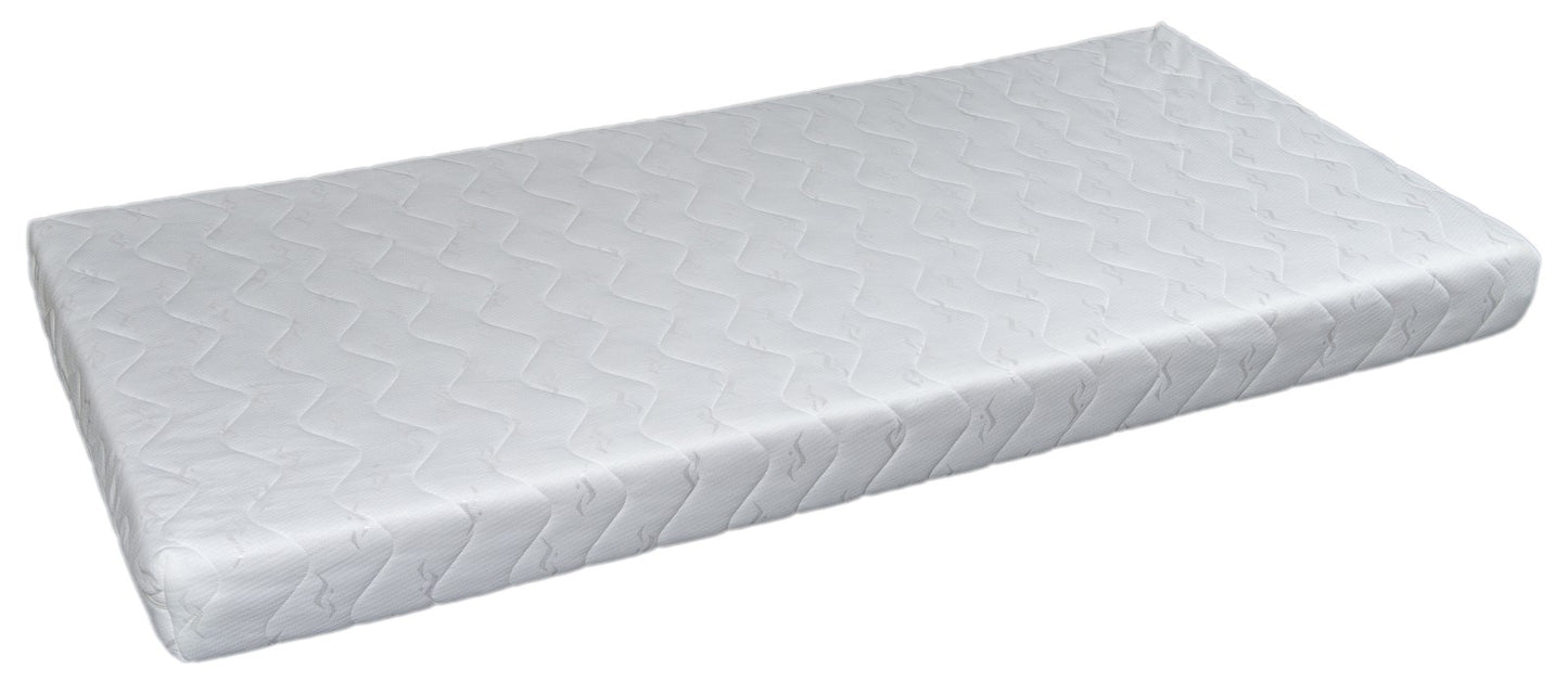 Wooden House Bed 160x80cm With Barriers + ECO Mattress