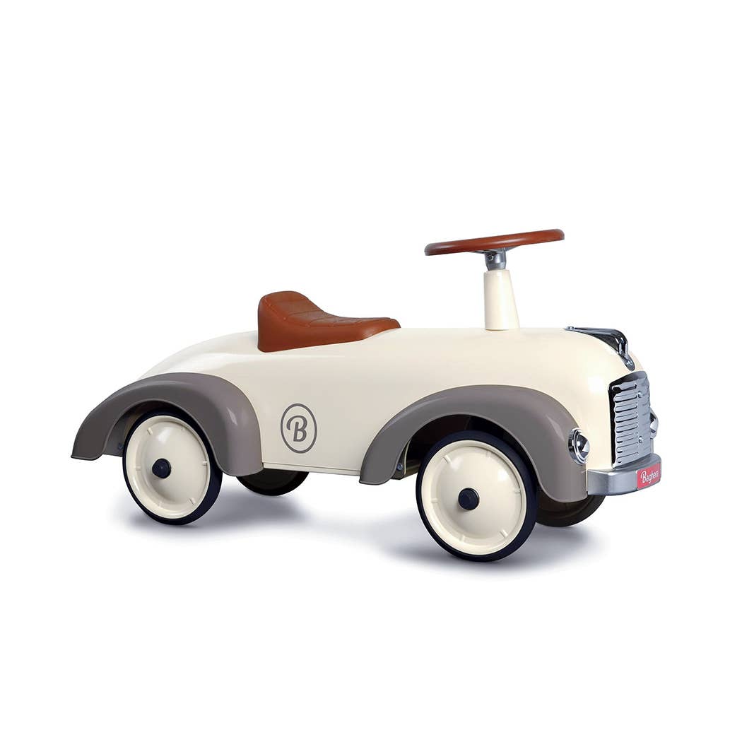 Ivory White Ride-On For Children - Speedsters Collection