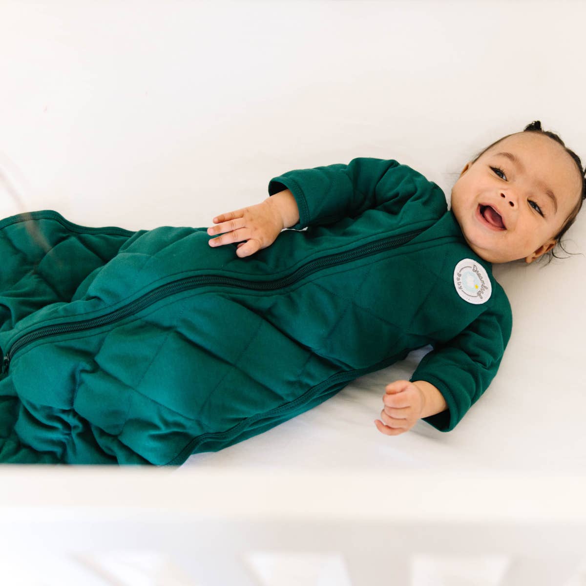 Dream Weighted Transition Swaddle - Forest Green