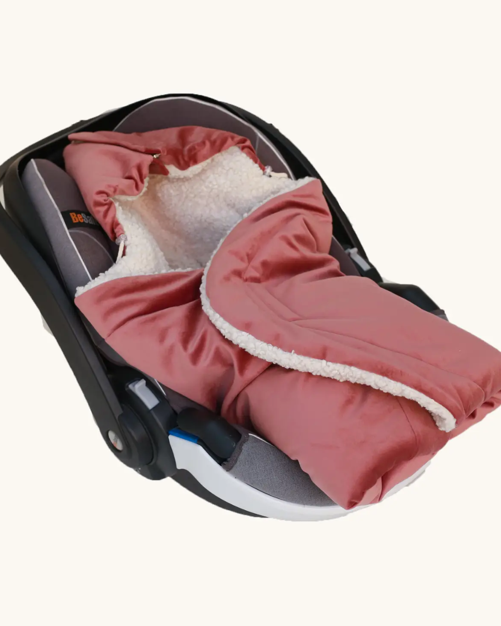 Car Seat Swaddle - Pink