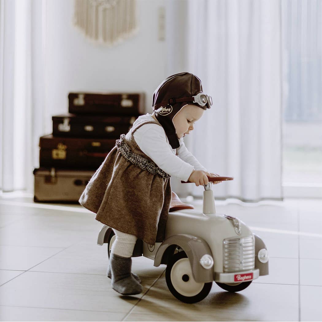 Ivory White Ride-On For Children - Speedsters Collection